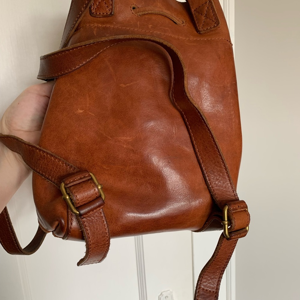 2018 J. Crew Drawstring Bucket Backpack - image 4